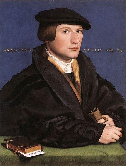 Hans holbein the younger Portrait of a Member of the Wedigh Family